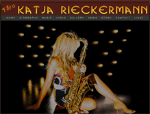 Tablet Screenshot of katjarieckermann.com